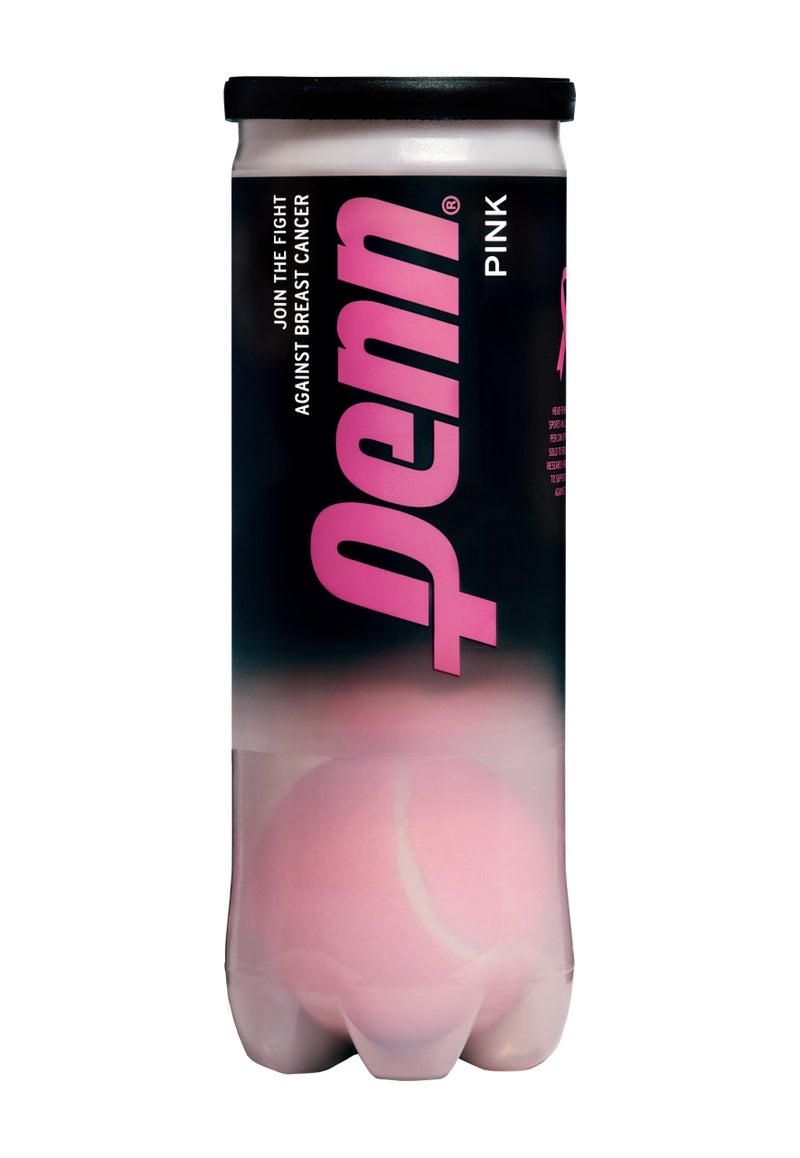 Penn Championship Pink Tennis Balls - Extra Duty Felt Pressurized Tennis Balls - 24 Cans, 72 Balls - Image 2